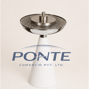 Quemador de Incienso de Metal Moderno y Lujoso Ponte, Porta Incienso Minimalista de Acero Inoxidable para Decoración del Hogar, Meditación y Yoga Spa - Product Image 5