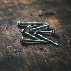 Tornillos de metal de grado industrial Clase 8 fabricados en Vietnam - Tornillos autorroscantes con cabeza de arandela, venta al por mayor - Product Image 2