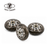 Roues en PU 100x24mm 78A pour trottinette adulte, roues de remplacement, roulements Abec haute vitesse, compatibles avec les trottinettes de ville