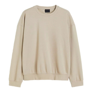 เสื้อสเวตเชิ้ตผู้ชายลำลองสำหรับฤดูหนาว พิมพ์โลโก้ตามสั่ง ระบายอากาศได้ดี แขนยาว ผ้าฝ้ายเนื้อหนัก 100% รับผลิตแบบ OEM - Product Image 1