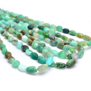 Perlas de Ópalo AAA+ de 7x9mm-9x13mm, Suaves y Ovaladas, Perlas Sueltas de Ópalo Natural de Perú, Piedras Preciosas Semipreciosas, Perlas Pulidas para Joyería - Product Image 1