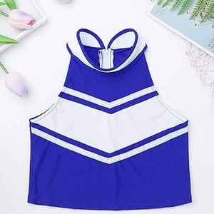 Dernière collection, la plus populaire, uniforme de cheerleading personnalisé avec logo imprimé, impression numérique, 100% polyester, sans manches, vêtements d'équipe - Product Image 4