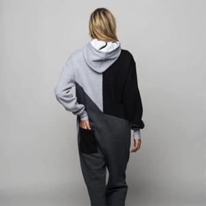 Pyjamas Onesies surdimensionnés pour adultes, unisexes, en polaire douce, vêtements de nuit d'hiver, dessin animé animalier, à capuche, pour la détente, vente en gros, directement de l'usine, OEM - Product Image 3