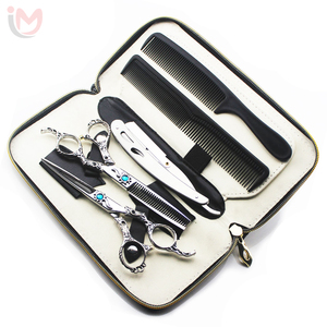 Professional Beauty Cutting Thinning Barber Set Professional High Quality <b>Shears</b> Hair Scissors Kit OEM Services - Product Image 6