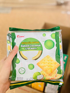 Craquelins de noix de coco Libra non frits 220g Emballage personnalisé Service ODM OEM Directement de l'usine du Vietnam - Product Image 2