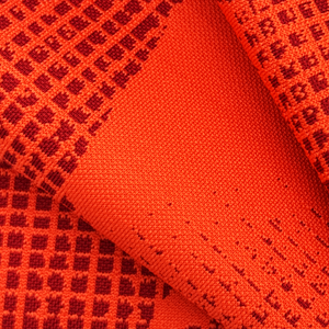 ผ้าแจ็คการ์ด PET/อีลาสเทน ยืดหยุ่นสูง เหมาะสำหรับชุดโยคะและชุดกีฬา - Product Image 3