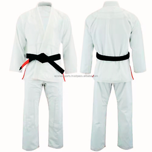 Uniforme de karaté unisexe de haute qualité, 100% coton, 300g, durable, léger, logo personnalisé, arts martiaux, Gis confortable et extensible - Product Image 6