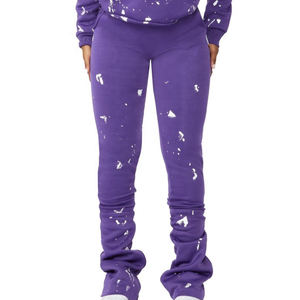 Pantalones de mujer de diseño superior, de tiro medio, ajustados, con pierna acampanada, estilo urbano, casual, para oficina, viajes, invierno - Product Image 2