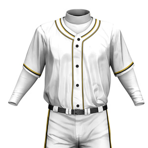 Uniforme de Béisbol de Buena Calidad para Hombre y Equipos, Venta al Por Mayor a Bajo Precio, Uniforme de Béisbol Ligero en Venta - Product Image 4