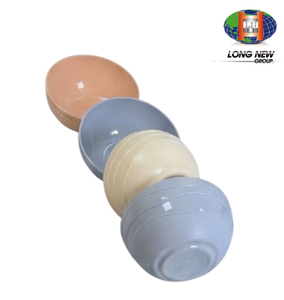 LONGNEW Food-Grade PET <b>Plastic</b> Fruit <b>Bowl</b> | Custom Reusable Serving Tableware - Product Image 1