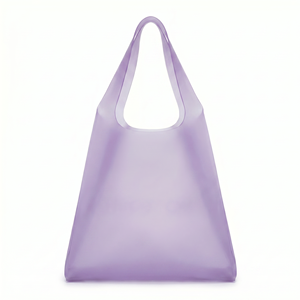 Sac fourre-tout tendance Rootsmen en TPU avec logo gaufré personnalisable, poignée d'épaule et ouverture supérieure pour les boutiques et la salle de sport - Product Image 4