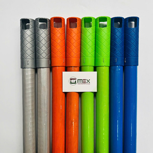GMEX Multi-Color <b>Wood</b> Broom Handle 120cm Lightweight Vietnam Home Floor Cleaning Basic Style - Product Image 3