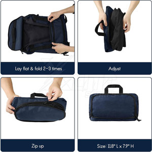 Premium Quality Durable Fabric Multi-Use Convertible <b>Backpack</b> Duffel Zipper Waterproof for Gym Travel Sports <b>Training</b> Use - Product Image 3