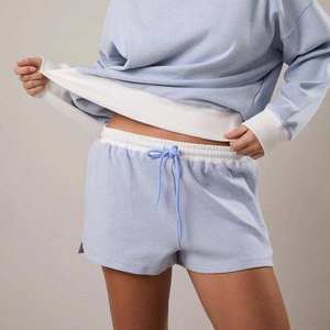 <b>Custom</b> Logo New Designer Fashion Women's Summer Stripe Shorts Casual Running Drawstring <b>Boxer</b> Shorts Manufacturer - Product Image 5