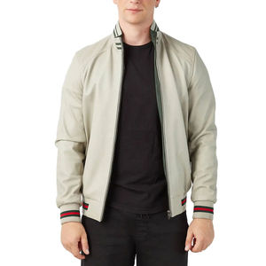 Chaqueta de Cuero de Invierno para Hombre de Primera Calidad, Cuello Alto, Diseño Personalizado, Estilo Urbano, Impermeable - Product Image 1