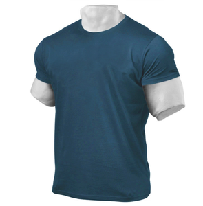 เสื้อยืดแขนสั้นสีดำลำลองแบบใหม่ พิมพ์ลายพร้อมขอบตัดสีสไตล์สตรีท คอโอ สำหรับผู้ชาย - Product Image 2