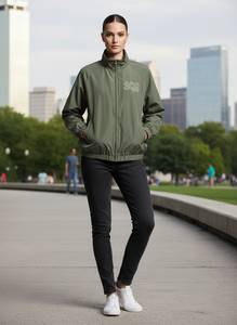 Custom <b>Lightweight</b> Polyester Foldable Windbreaker <b>Jacket</b> Waterproof Rain Sunscreen for Women for Autumn Spring <b>Summer</b> Nylon - Product Image 5