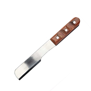 Couteau à cire dentaire, spatule à porcelaine, outil de modelage et de sculpture en laboratoire à manche en bois et acier inoxydable - Product Image 4