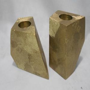 Nouveaux bougeoirs coniques dorés bougeoirs bougeoirs Table bougeoirs décoratifs pour Table mariage salle à manger - Product Image 1