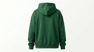 Sweat-shirt à capuche pour femme Dumela, couleur verte, 100% coton tricoté, écologique, respirant, surdimensionné, poche avant, streetwear, hiver - Product Image 2