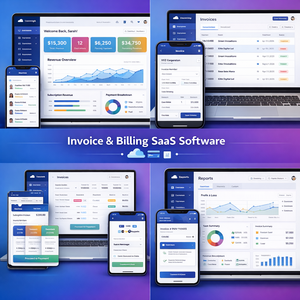 Software Profesional de Facturación con Integración SaaS CRM, Automatización de Pasarelas de Pago y Desarrollo de Aplicaciones Móviles - Product Image 1