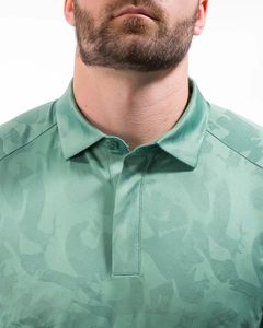 Chemise blanche à manches courtes pour homme, imprimé station de ski, en popeline, coupe décontractée, boutonnée, longueur standard, infroissable, 180g - Product Image 5