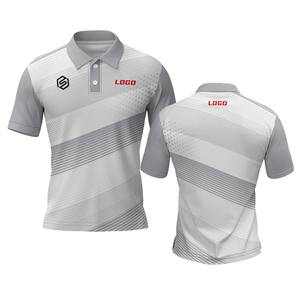 เสื้อกอล์ฟผู้ชายคุณภาพสูง ผลิตจากผ้าโพลีเอสเตอร์ถัก ระบายอากาศได้ดี แห้งเร็ว ยืดได้ 4 ทิศทาง ซับเหงื่อ เหมาะสำหรับใส่ลำลอง - Product Image 2