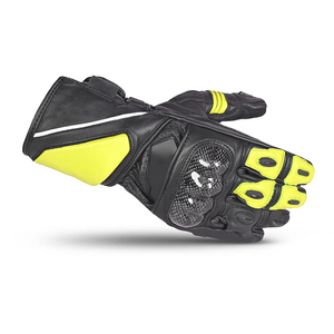 Motorbike Leather Full Finger <b>Waterproof</b> Breathable <b>Thermal</b> Insulated Adjustable Wrist Strap Touch Screen Riding <b>Gloves</b> - Product Image 3