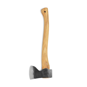 Flat Backed Felling Axe Wooden Handle Forged Steel Blade Industrial Grade Wood Cutting <b>Tool</b> Forestry Chopping Hand <b>Tool</b> - Product Image 6