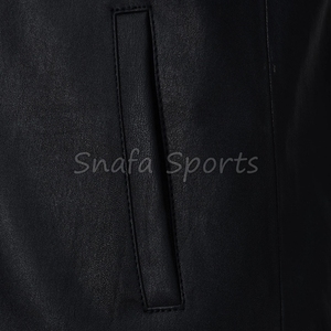 Chaqueta de Cuero para Hombre de Excelente Calidad con Diseño de Logotipo Personalizado, Ropa y Prendas de Vestir, Chaqueta de Cuero para Hombre - Product Image 4