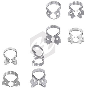 Ensemble professionnel de pinces à caoutchouc dentaire en acier inoxydable, 8 pinces endodontiques Brinker universelles pour tissus gingivaux, instruments chirurgicaux CE - Product Image 6