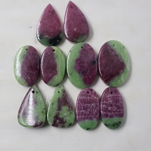 ราคาโรงงานปี 2025 ล็อต AMAN GEMS ควอตซ์ธรรมชาติทรงรีเจียระไนแบบคาโบชอง พลอยเจาะรูสำหรับทำเครื่องประดับ ขายส่งจำนวนมากจากไจปุร์ - Product Image 3
