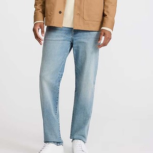 High Street Men's <b>Summer</b> Slim-Fit Ripped Jeans Stretch Denim <b>Trousers</b> Straight Washed - Product Image 3