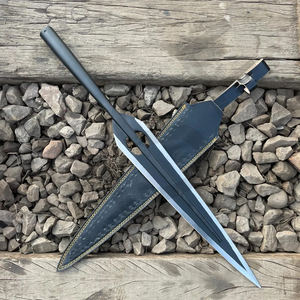 Lanza Vikinga Hecha a Mano con Hoja de Acero Forjado para Lanzamiento - Product Image 1