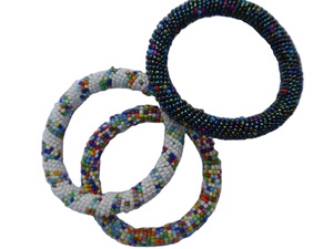 Unisex elegante clásico colorido con cuentas bordado hecho a mano corazón pulsera buena combinación moda Vibe - Product Image 2