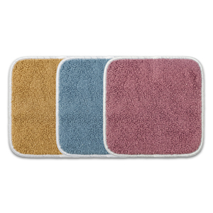 Lingettes de nettoyage en coton écologiques, confortables, durables et luxueuses, taille personnalisée, plusieurs couleurs, usage polyvalent - Product Image 1
