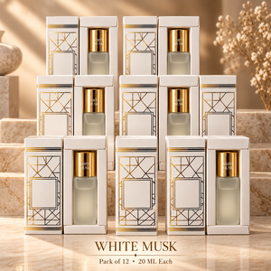 <b>White</b> <b>Musk</b> 20ml Spray Perfume Pack of 12 Pcs Long Lasting Unisex Fragrance Premium Perfume Wholesale - Product Image 2