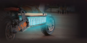 Trottinette électrique tout-terrain G2 48V 15Ah avec pneus de 10 pouces, suspension à ressorts, écran tactile, pliable, moteur 200W, autonomie de 55 km, idéale pour les trajets quotidiens - Product Image 2