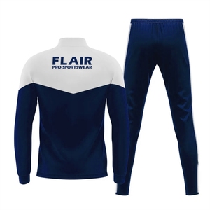 Men's Retro High Quality Soccer Jersey Track Suit Winter Sports <b>Set</b> with Customizable Name and Logo Printing - Product Image 4