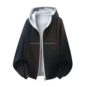 Sweat-shirt à capuche réversible pour homme, impression numérique, design double face de haute qualité, 100% coton molletonné - Product Image 6