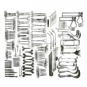 Juego de Instrumentos Quirúrgicos Manuales para Laparotomía de 197 Piezas, Acero Inoxidable, Certificado CCC, Marca Privada OEM, Duradero, Clase II, Debonairii - Product Image 1