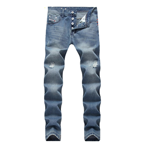 New Fashion Wholesale Men's <b>Jeans</b> Plus Size Men's <b>Jeans</b> Loose Straight <b>Work</b> Denim Pants OEM Serviced Design Best Design - Product Image 1
