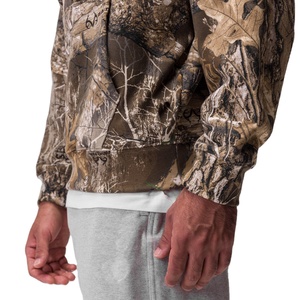 OEM Custom Logo Plus Size Winter Fleece 100% Cotton Breathable Zipper-<b>Up</b> Heavyweight Hoodie - Product Image 4