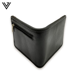 Cartera Bifold de Cuero Vacuno Nappa Premium para Hombre, Delgada, Suave y Duradera, con Bloqueo RFID, para Uso Diario - Product Image 3