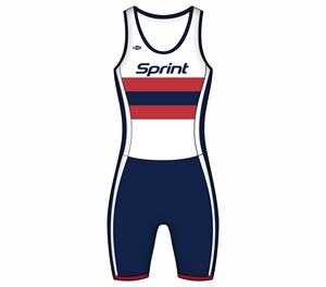 <b>Men</b> One Piece Rowing Suit Printed Sportswear - Product Image 3