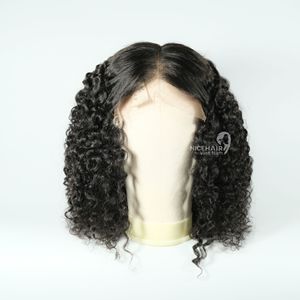 Cheveux bruts professionnels perruque de dentelle de cheveux humains vietnamiens couleur naturelle de haute qualité pour les femmes noires de l'usine alignée - Product Image 1