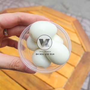 HUEVOS DE CODORNIZ ENLATADOS ECOLOGICOS Y SEGUROS MÁS VENDIDOS, Huevos de Codorniz Pelados en Salmuera, Listos para Comer, para Hotpot, Sopa Ramen, Baozi, Bocadillos Diarios - Product Image 4