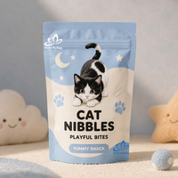 Usine chinoise d'emballages pour aliments pour animaux de compagnie à fond plat pour croquettes pour chiens, nourriture pour chats et friandises pour animaux de compagnie