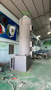 เครื่องกรองสารเคมีแบบเปียกชนิดสองชั้น (PVC/FRP) ยี่ห้อ Tan Dai Phong ทนทานสูง สำหรับอุตสาหกรรมเคมี รับผลิตแบบ OEM/ODM ประสิทธิภาพ 95-98% รับประกัน 1 ปี - Product Image 3