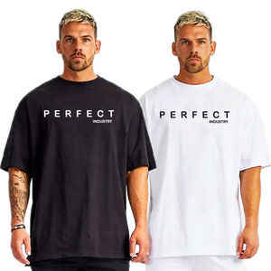 Camisetas de Hombre de Alta Calidad del Fabricante, Camiseta de Cuello Redondo de Jersey de Algodón, Personalización con Bordado, Impresión Puff, Logotipo de Silicona - Product Image 3